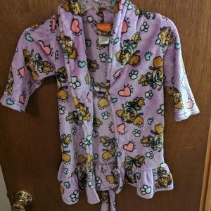 Paw patrol girls robe size 4t